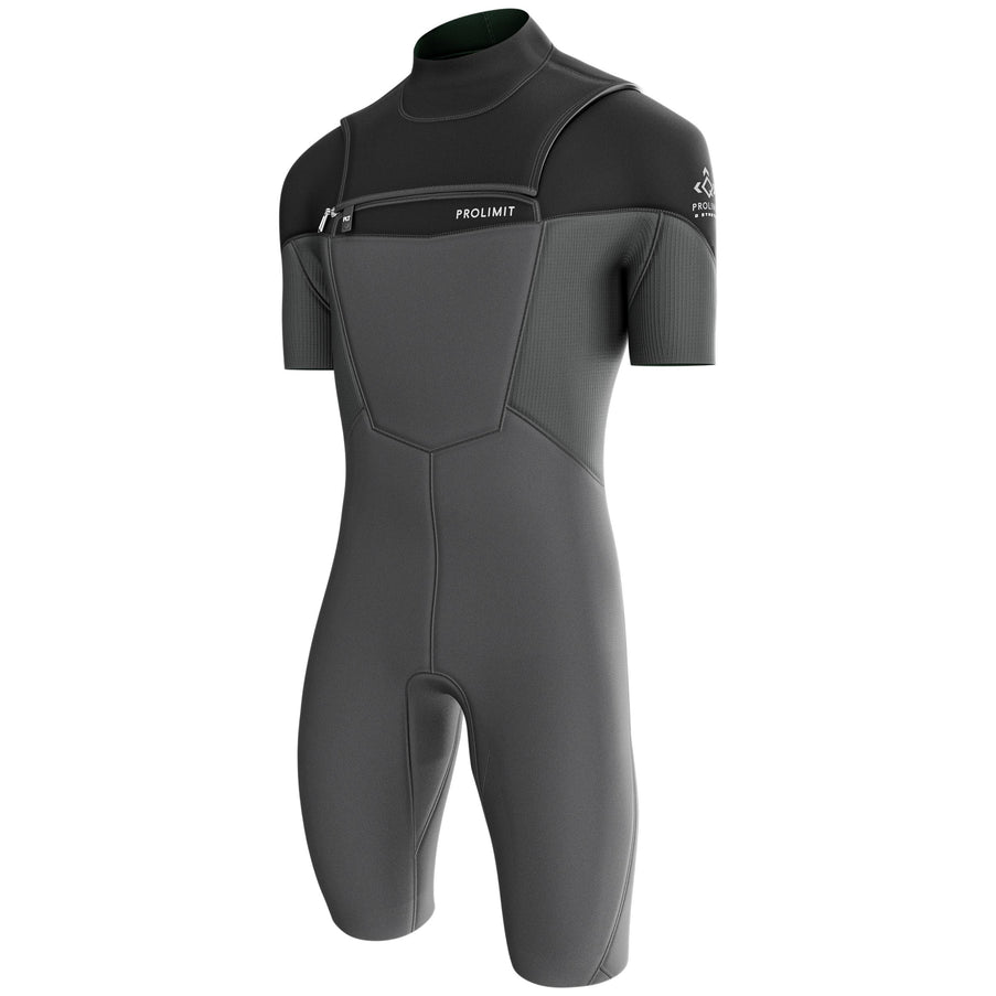 Prolimit Shorty Heren Fusion Freezip 2/2MM Zwart
