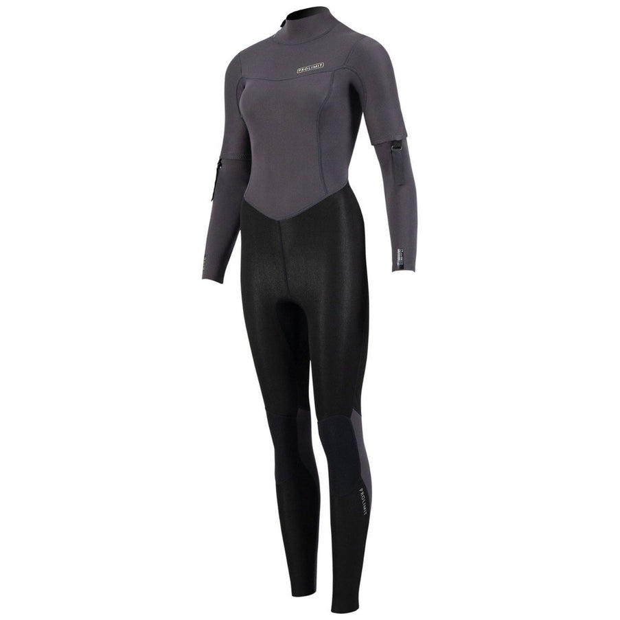 Prolimit Wetsuit Dames Edge 3/2mm Afritsbare Mouwen Zwart