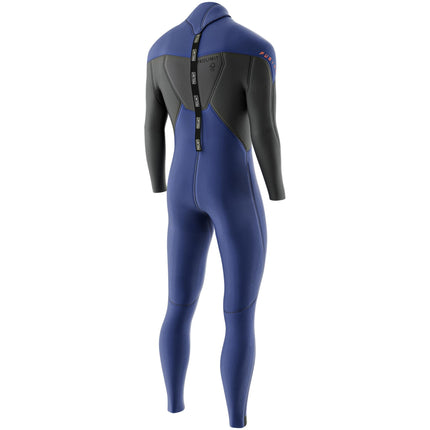 Prolimit Wetsuit Heren Fusion Steamer V-Zip 3/2MM Blauw/Grijs