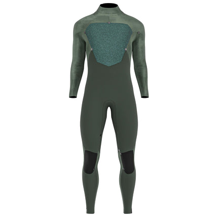 Prolimit Wetsuit Heren Fusion Steamer V-Zip 3/2MM Blauw/Grijs
