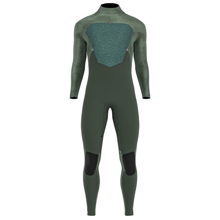 Prolimit Wetsuit Heren Fusion Steamer Freezip 4/3MM Blauw/Grijs