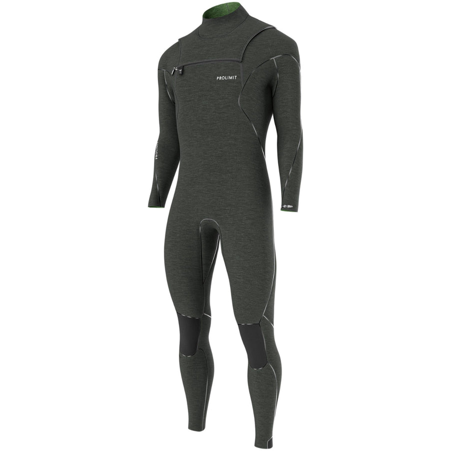 Prolimit Wetsuit Heren Mercury Steamer Freezip 3/2MM Zwart