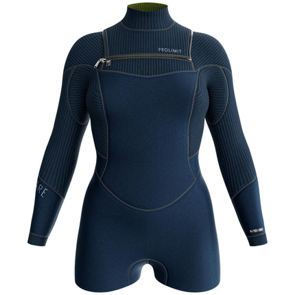 Prolimit Shorty Dames Flare Sunset Freezip 3/2MM Blauw