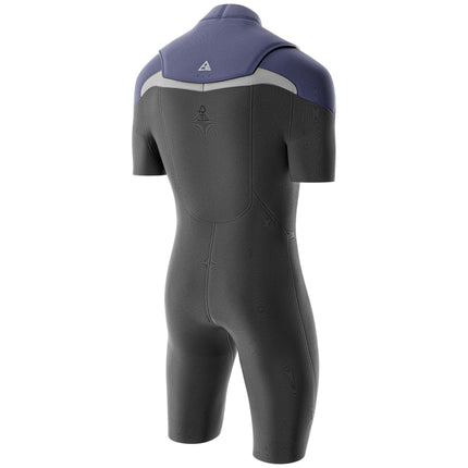 Prolimit Shorty Herren ACE Freezip 2/2mm Schwarz/Blau