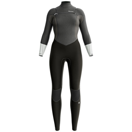 Prolimit Wetsuit Dames Fire Steamer Freezip 3/2MM Grijs/Zilver