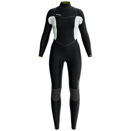 Prolimit Wetsuit Dames Edge Steamer V-Zip 5/4MM Zwart