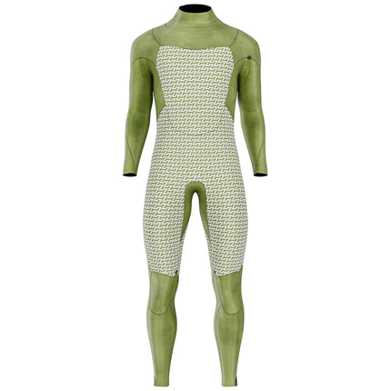 Prolimit Wetsuit Heren Predator Steamer V-Zip 6/4MM Zwart