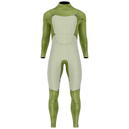 Prolimit Wetsuit Heren Predator Steamer Freezip 4/3MM Zwart