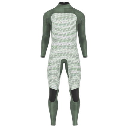 Prolimit Wetsuit Heren Mercury Steamer V-Zip 6/4MM Zwart
