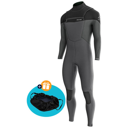 Prolimit Wetsuit Heren Fusion Steamer Freezip 3/2MM Zwart