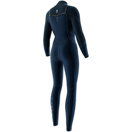 Prolimit Wetsuit Dames Flare Steamer 4 3MM Freezip Blauw