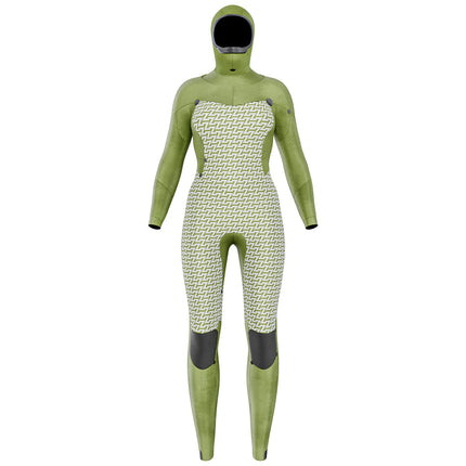 Prolimit Wetsuit Dames Flare Steamer Free-X 6/4MM Hooded Blauw