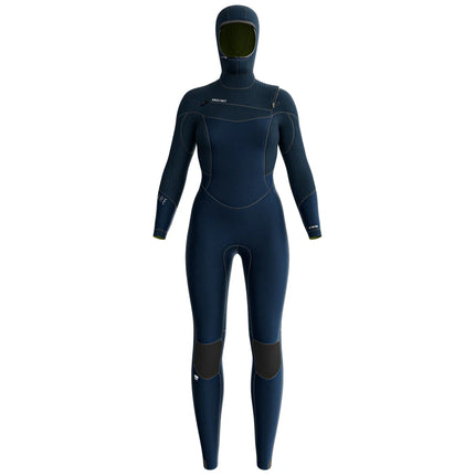 Prolimit Wetsuit Dames Flare Steamer Free-X 6/4MM Hooded Blauw