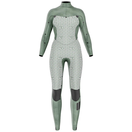 Prolimit Wetsuit Dames Oxygen Steamer Freezip 5/4MM Zwart