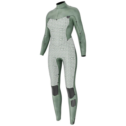 Prolimit Wetsuit Dames Oxygen Steamer Freezip 5/4MM Zwart