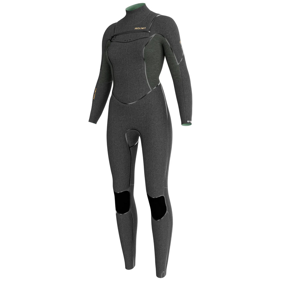 Prolimit Wetsuit Dames Oxygen Steamer Freezip 5/4MM Zwart