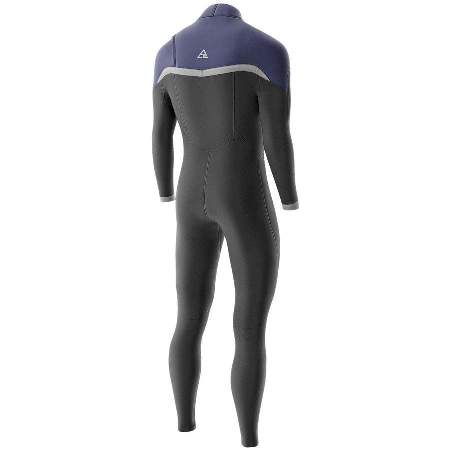 Prolimit Wetsuit Heren ACE Steamer Free-X 5/4MM Zwart/Blauw
