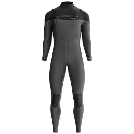 Prolimit Wetsuit Heren Fusion Steamer Freezip 4/3MM Zwart