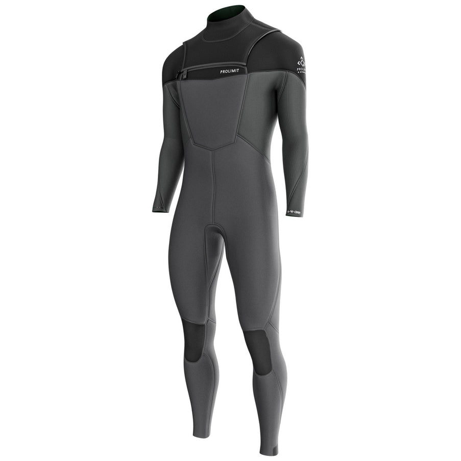 Prolimit Wetsuit Heren Fusion Steamer Freezip 5/4MM Zwart