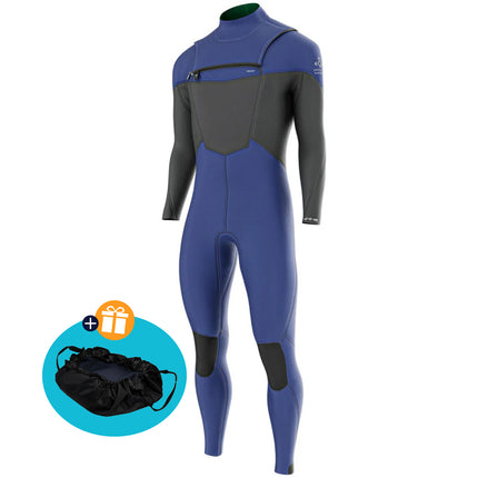  prolimit-wetsuit-heren-fusion-steamer-freezip-5-4mm-blauw-grijs