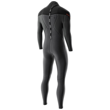 Prolimit Wetsuit Heren Fusion Steamer V-Zip 3/2MM Zwart