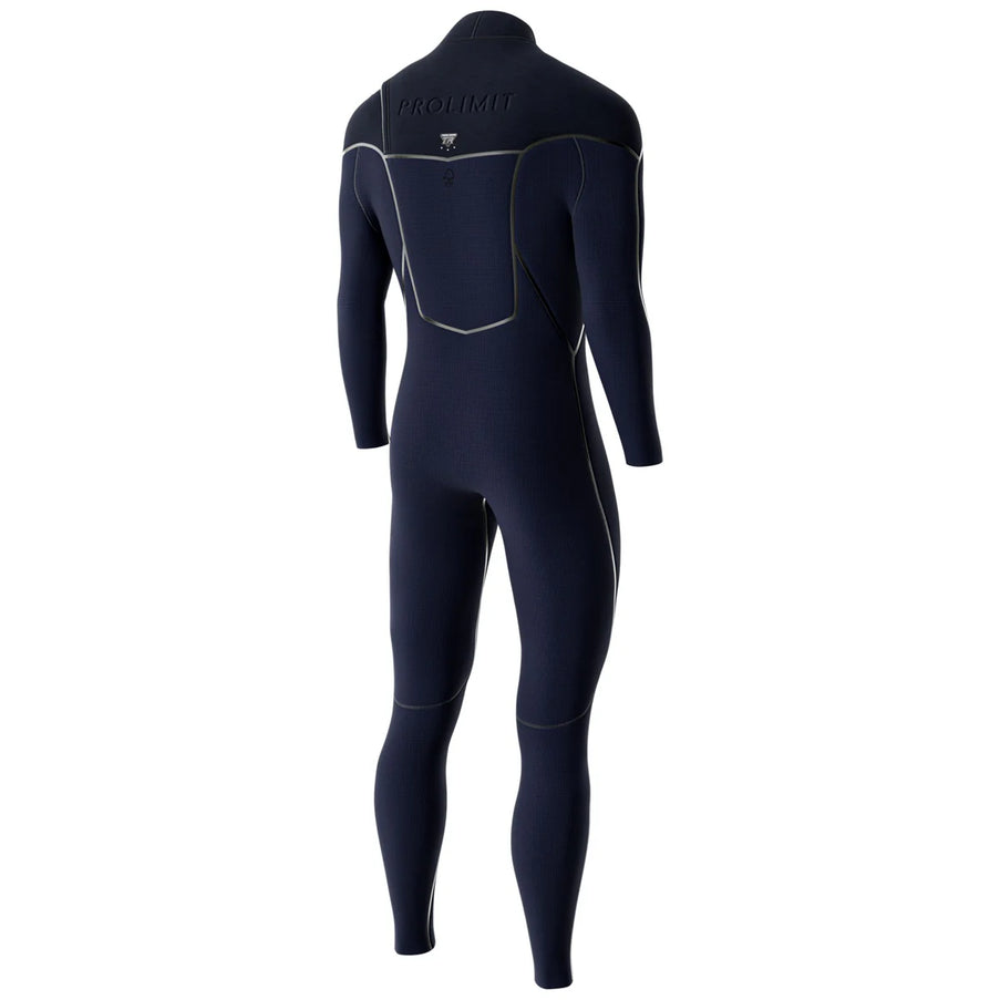 Prolimit Wetsuit Heren Mercury Steamer Free-X 6/4MM Donkerblauw