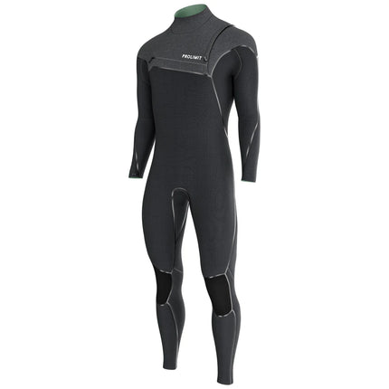 Prolimit Wetsuit Heren Mercury Steamer Free-X 6/4MM Zwart