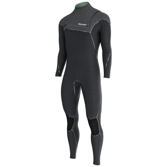 Prolimit Wetsuit Heren Mercury Steamer Free-X 6/4MM Zwart