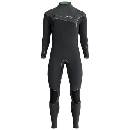 Prolimit Wetsuit Heren Mercury Steamer Free-X 6/4MM Zwart
