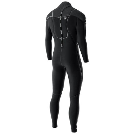 Prolimit Wetsuit Heren Mercury Steamer V-Zip 6/4MM Zwart