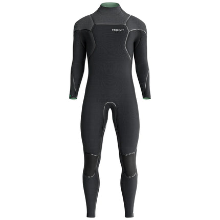 Prolimit Wetsuit Heren Mercury Steamer V-Zip 6/4MM Zwart