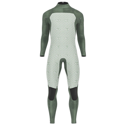 Prolimit Wetsuit Heren Mercury Steamer V-Zip 6/4MM Zwart