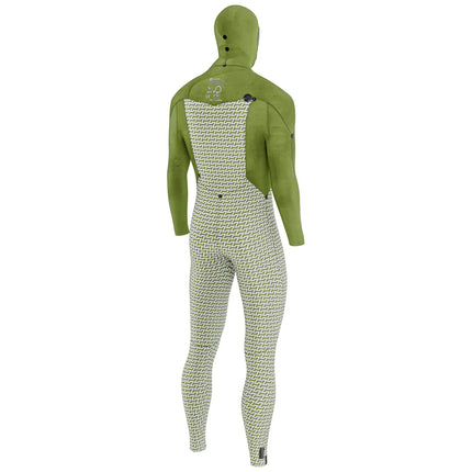 Prolimit Wetsuit Heren Predator Steamer Free-X 4/3MM Hooded Zwart