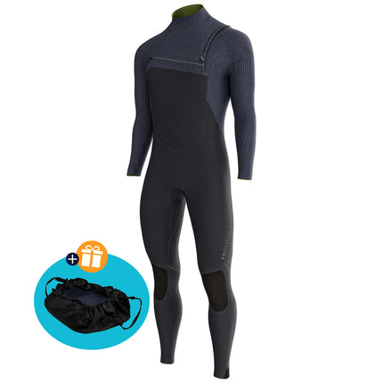 prolimit-wetsuit-heren-predator-steamer-free-x-4-3mm-zwart
