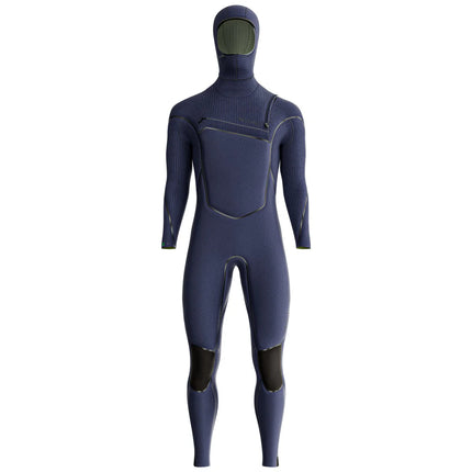 Prolimit Wetsuit Heren Predator Steamer Free-X 6/4MM Hooded Donkerblauw