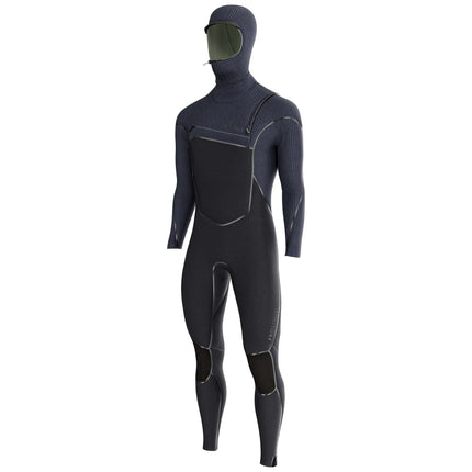 Prolimit Wetsuit Heren Predator Steamer Free-X 6/4MM Hooded Zwart