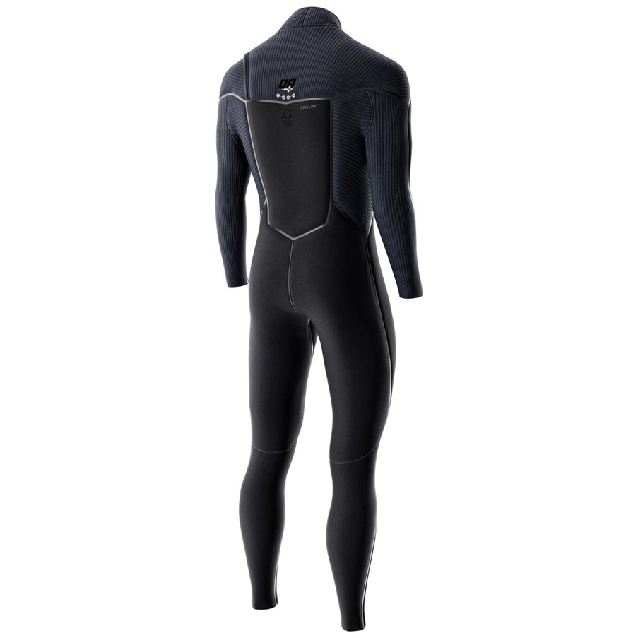 Prolimit Wetsuit Heren Predator Steamer Free-X 6/4MM Zwart