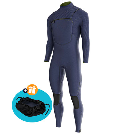 prolimit-wetsuit-heren-predator-steamer-freezip-3-2mm-blauw
