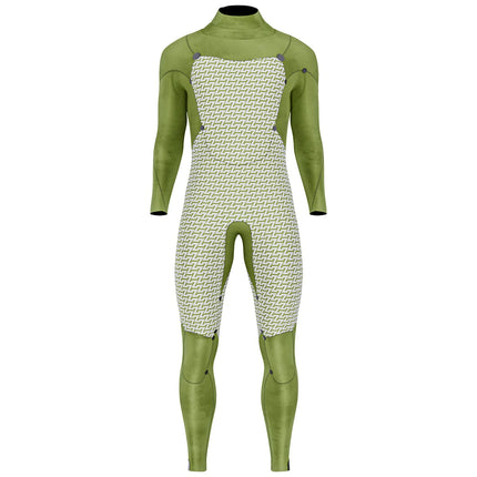 Prolimit Wetsuit Heren Predator Steamer Freezip 5/4MM Zwart