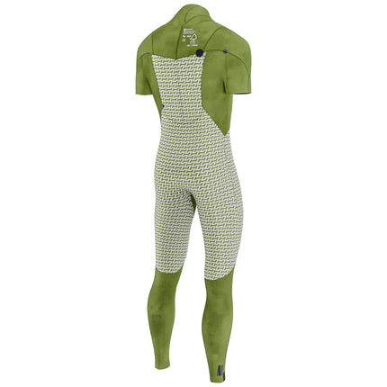 Prolimit Wetsuit Heren Predator Steamer Korte Mouw Freezip 4/3MM Zwart