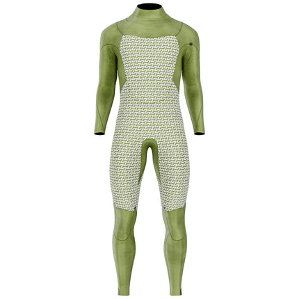 Prolimit Wetsuit Heren Predator Steamer V-Zip 6/4MM Zwart