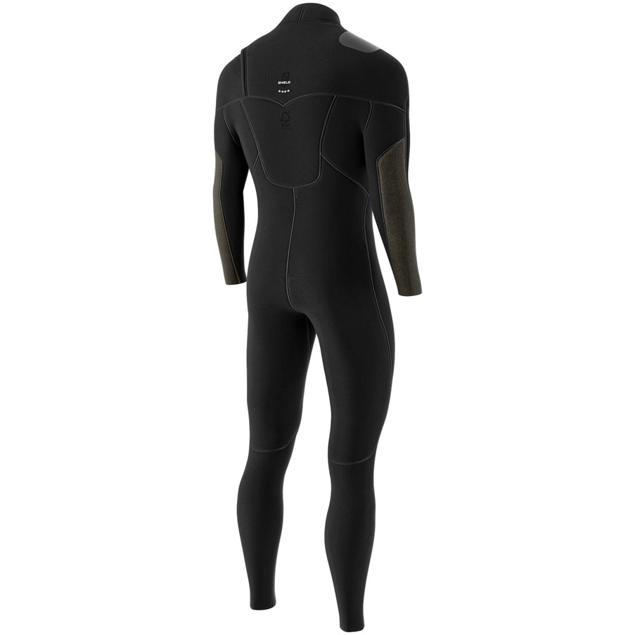 Prolimit Wetsuit Heren Shield Steamer Free-X 6/4MM Zwart