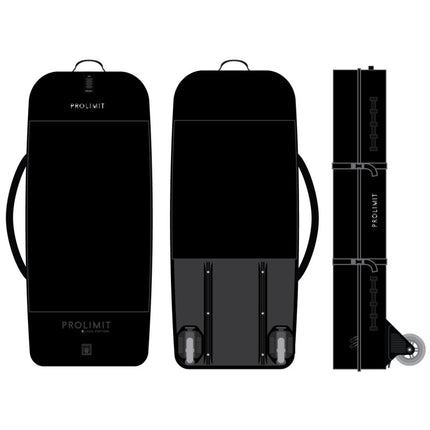 Prolimit Wingfoil Boardbag Session mit Slider Wheels Schwarz