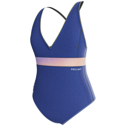 Prolimit Zwemsuit Dames Fire 2/2MM Blauw/Peach