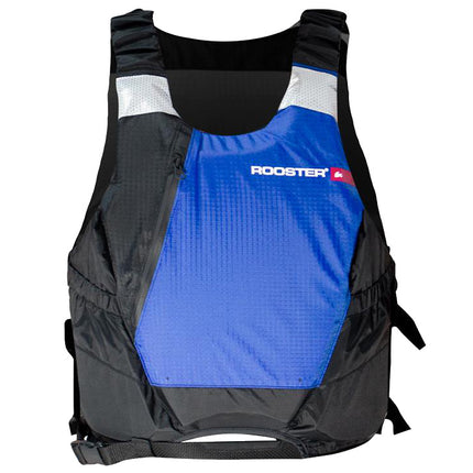 Rooster Zwemvest Unisex Zijkant Rits Blauw