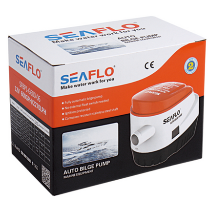 SeaFlo Automatische Bilgepomp 12V 1100GPH