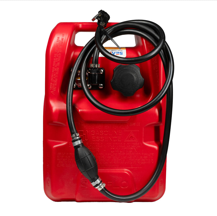 SeaFlo Benzinetank Set 12 liter Suzuki/Johnson/Evinrude Compleet