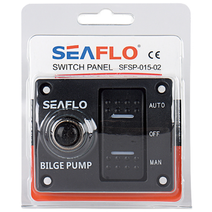SeaFlo Bilgepomp Schakelpaneel 3-standen