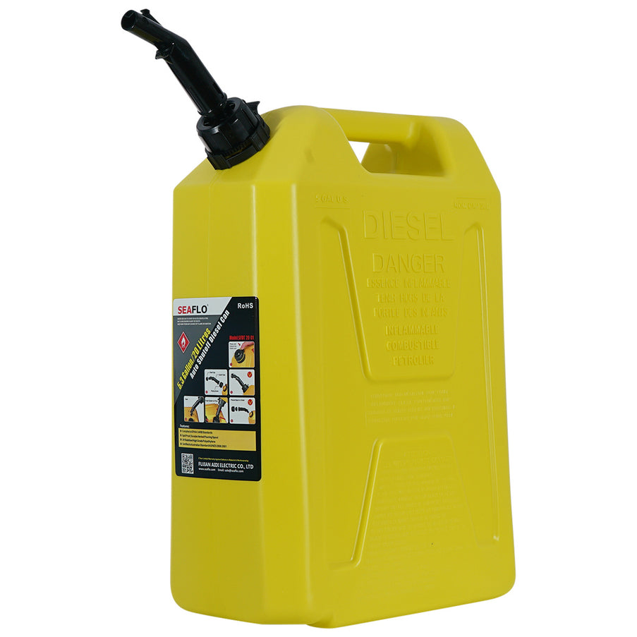 SeaFlo Jerrycan Geel Diesel 20 liter