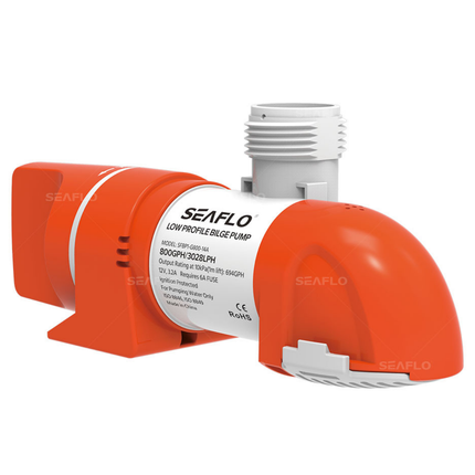 SeaFlo Low Profile Automatische Bilgepomp 12V 800GPH